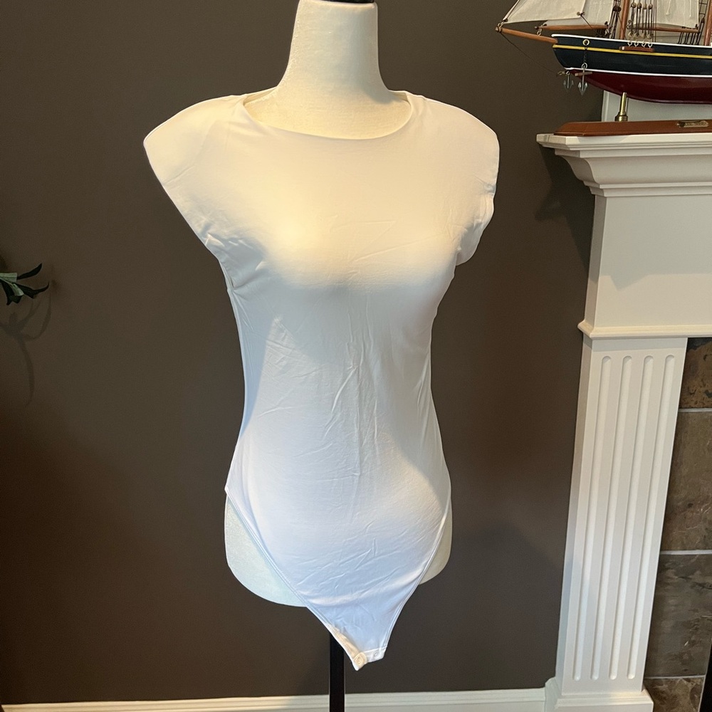 Aritzia White Bodysuit